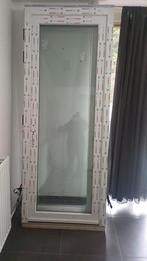 Porte chassis PVC, Double vitrage, Enlèvement ou Envoi, 160 cm ou plus, Comme neuf