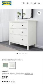 IKEA HEMNES dressoir, glass, 300 EUR nieuw, Ophalen, Zo goed als nieuw
