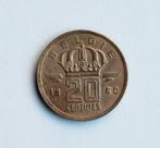 20 CENT BELGIE MIJNWERKER 1960, Postzegels en Munten, Ophalen of Verzenden, Overig, Losse munt