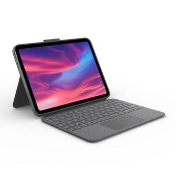 Logitech Combo touch ipad 10ème génération, Enlèvement, Neuf, Gris, Autres modèles