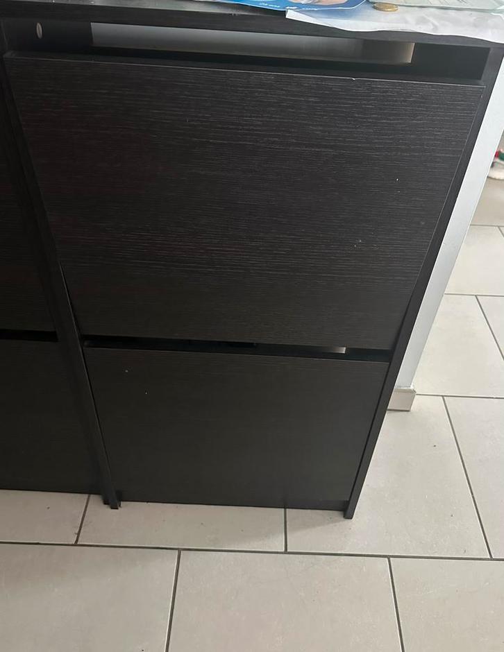 Armoires à chaussures IKEA BISSA – excellent état, Huis en Inrichting, Kasten | Schoenenkasten, Zo goed als nieuw, Ophalen of Verzenden