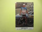 wielerkaart 1980 team splendor guido van calster  signe, Comme neuf, Envoi