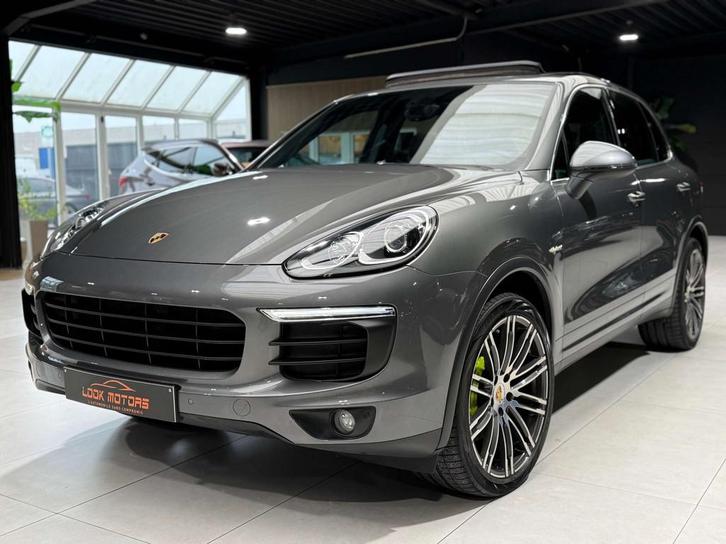 Porsche Cayenne S 3.0i V6 PHEV Tiptronic CUIR PANO GPS CAMER, Auto's, Porsche, Bedrijf, Te koop, Cayenne, 4x4, ABS, Achteruitrijcamera