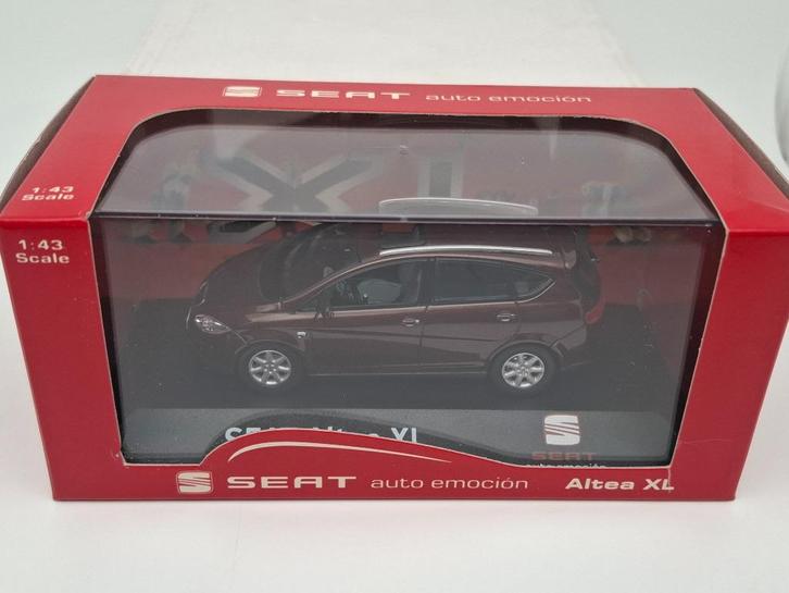 Seat Altea "Dehli Red" 1/43, Hobby en Vrije tijd, Modelauto's | 1:43, Zo goed als nieuw, Auto, Verzenden