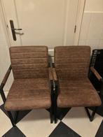 Eetkamerstoel, Huis en Inrichting, Stoelen, Ophalen, Nieuw, Bruin, Twee
