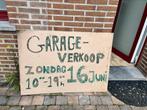 Garageverkoop Grimbergen 16 juni van 10 tot 19, Gebruikt, Ophalen of Verzenden