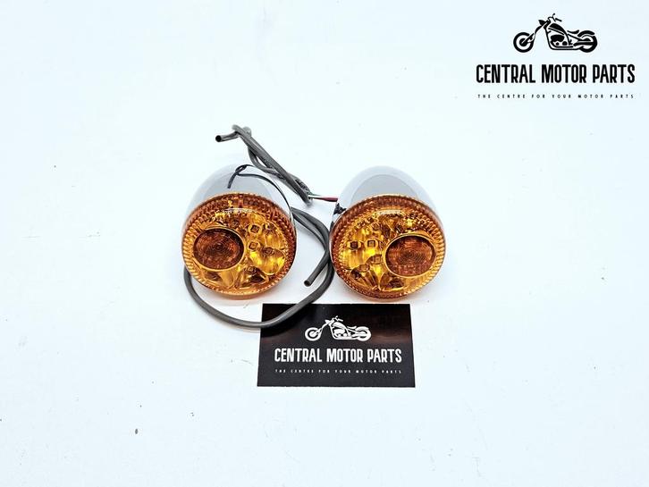 3 in 1 LED knipperlichten achter Chroom, Motoren, Onderdelen | Harley-Davidson, Gebruikt, Ophalen of Verzenden