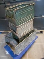 lot van 4 zwaar metalen gereedschapsbakken, Enlèvement, Utilisé