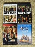 Vlaamse TV Series ( Safety First / Wat Als? ) Pakketprijs, Cd's en Dvd's, Dvd's | Nederlandstalig, Gebruikt, Boxset, Ophalen of Verzenden