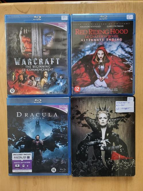 Lot Blu Ray films fantastiques (entre 2 et 8€), CD & DVD, Blu-ray, Science-Fiction et Fantasy, Enlèvement