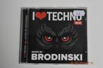 cd : I love Techno 2014 (Mixed by Brodiniski), Cd's en Dvd's, Ophalen of Verzenden, Gebruikt