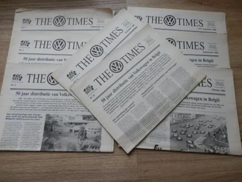 VW krant "The VW Times" ter ere van 50 jaar VW in België., Livres, Autos | Brochures & Magazines, Utilisé, Volkswagen, Enlèvement ou Envoi