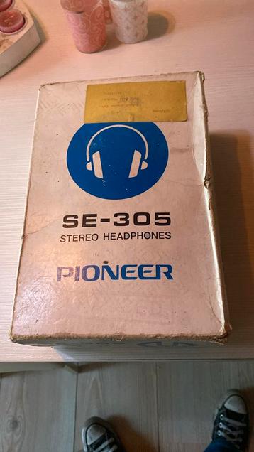 vintage Pioneer se 305 sterio hoofdtelefoon