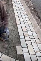 Kasseien-Kinderkoppen  Tandur Beige 20x14x5cm voorraad, Tuin en Terras, Ophalen, Klinkers, Nieuw, Natuursteen