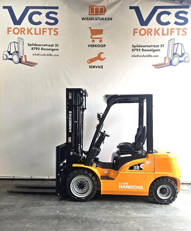 NIEUW! Lithium heftruck; 3.8t HANGCHA, Zakelijke goederen, Machines en Bouw | Heftrucks en Intern transport, Heftruck, Elektrisch