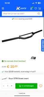 Stuur scooter nieuw 22mm, Enlèvement, Neuf, Piagio