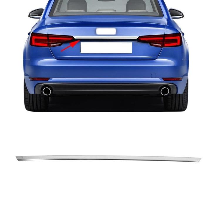 Sierlijst Audi A4 B9 | Sierlijst Achterklep Audi A4 B9, Auto diversen, Tuning en Styling, Verzenden