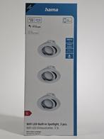 Hama WiFi LED Inbouwspot - Wit (3-Pack) | Nieuw, Niet ingevuld, Niet ingevuld, Niet ingevuld