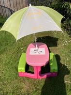 Smoby tafeltje met parasol, Kinderen en Baby's, Gebruikt, Ophalen