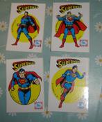 Stickers 4x Superman Ola DC Comics 1978, Verzenden, Gebruikt, Overige typen