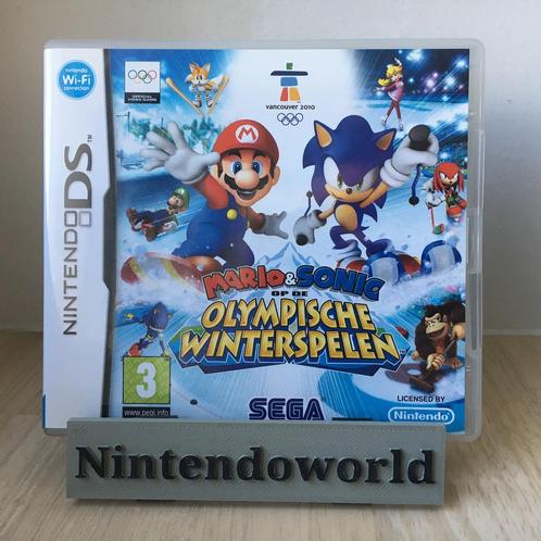 Mario & Sonic Op De Olympische Winterspelen (DS), Games en Spelcomputers, Games | Nintendo DS, Zo goed als nieuw, Ophalen