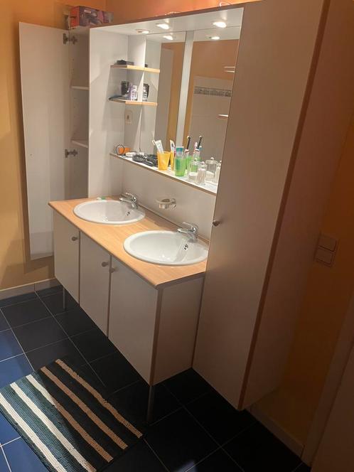Mobiliers salle de bain, Huis en Inrichting, Badkamer | Badkamermeubels, Gebruikt, Ophalen