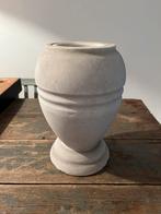 ANTIEKE WIT MARMER VAAS GRAFVAAS MOOIE VORM TERRAS TUIN DECO, Antiek en Kunst, Ophalen of Verzenden