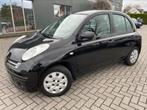 Micra 5d/AUTOMAAT/AIRCO!!!!!!, Auto's, Nissan, Stof, Zwart, Zwart, Euro 4