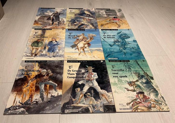 Bernard Prince compleet vernieuwde covers, Boeken, Stripverhalen, Zo goed als nieuw, Ophalen of Verzenden