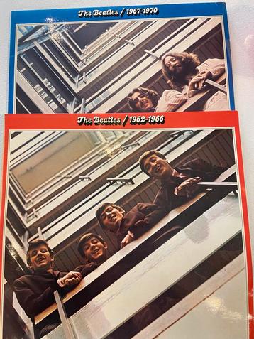Beatles blauw en rood dubbel album beschikbaar voor biedingen