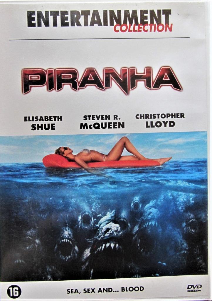 DVD HORROR- PIRANHA, Cd's en Dvd's, Dvd's | Horror, Zo goed als nieuw, Monsters, Alle leeftijden, Ophalen of Verzenden