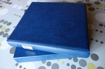 4 LUXE LINDER ALBUMS MET ZEGELS & BLADEREN 1960 TOT 2000 beschikbaar voor biedingen