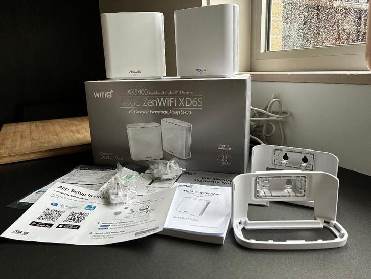 ASUS ZenWiFi XD6S, Computers en Software, Accesspoints, Zo goed als nieuw, Ophalen