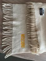 Moschino cremekleurige sjaal, Ophalen of Verzenden, Zo goed als nieuw, Sjaal