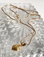 Ketting Goud k18 K met hanger Uil 7.58 G✨😍💎💑🎁🤗👌, Antiek en Kunst, Ophalen of Verzenden, Goud