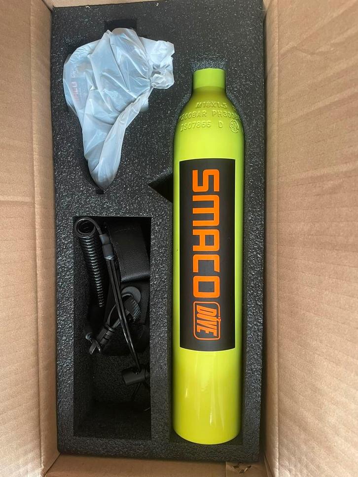 Bouteille de plongée SMACO DIVE, Sports nautiques & Bateaux, Plongée, Neuf, Bouteille de plongée, Enlèvement ou Envoi