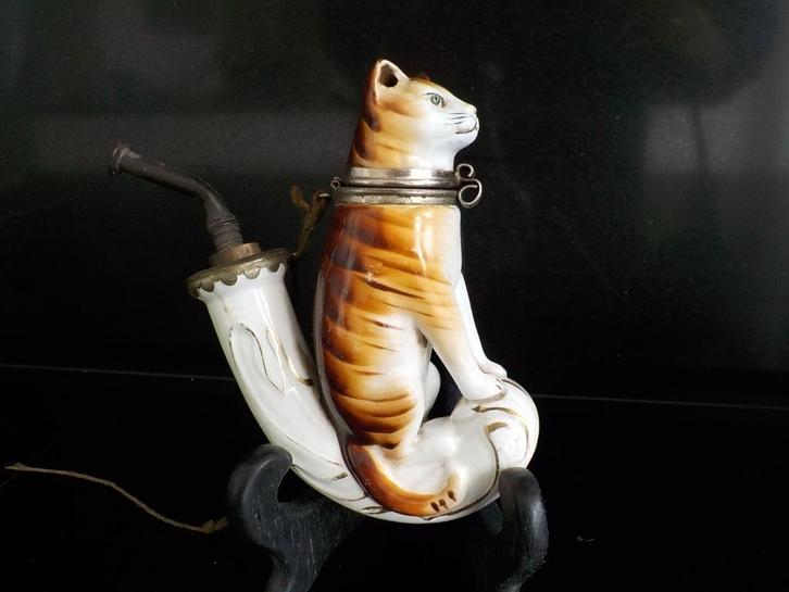 PIPE RARE VICTORIENNE EN PORCELAINE, Antiek en Kunst, Antiek | Porselein, Ophalen of Verzenden