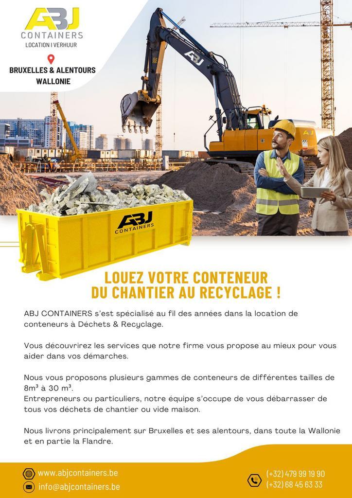 Verhuur van afvalcontainers, Doe-het-zelf en Bouw, Containers, Ophalen