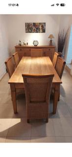 Eetkamer Teak, Huis en Inrichting, Complete eetkamers, Ophalen, Zo goed als nieuw