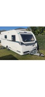 6 persoons Caravan Caravelair 486, stapelbed, garagedeur, Caravans en Kamperen, Stapelbed, Ringverwarming, Bedrijf, Treinzit
