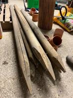 houten palen, Comme neuf, Enlèvement, Bois dur, 180 à 250 cm