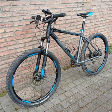 Rockrider RR 8.1 zwart,blauw en grijs frame 46 beschikbaar voor biedingen