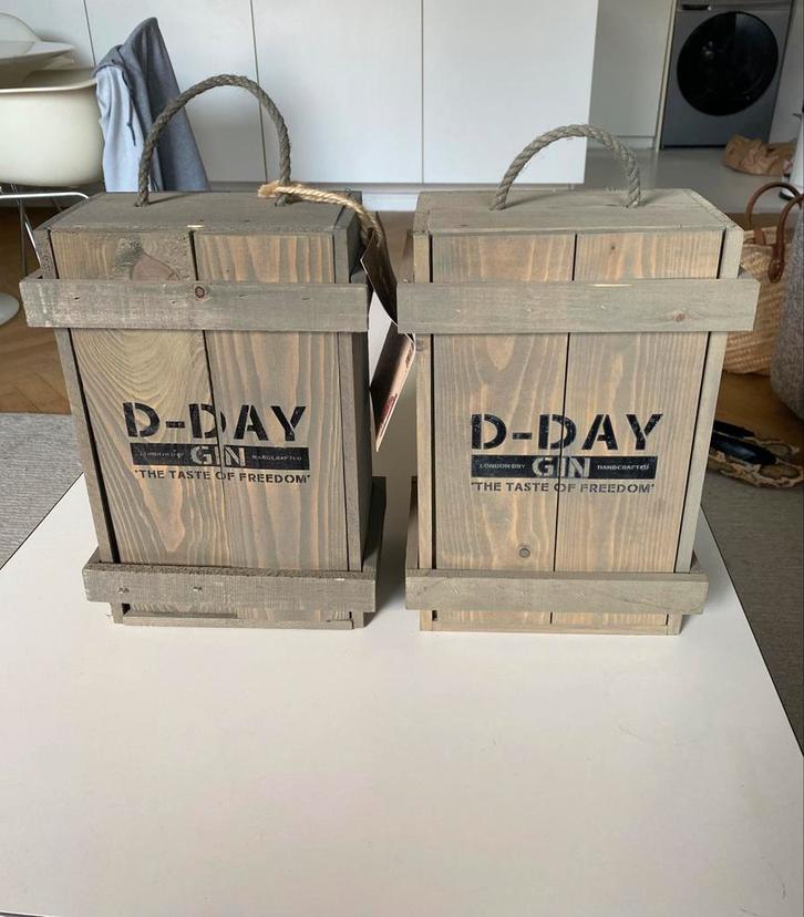 D-DAY gin, Verzamelen, Wijnen, Nieuw, Overige typen, Overige gebieden, Vol, Ophalen of Verzenden