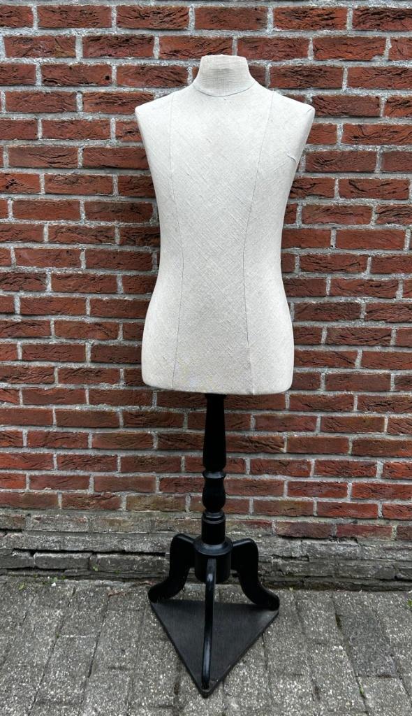 Oude etalagepop, mannequin 1970s, Antiek en Kunst, Curiosa en Brocante, Verzenden