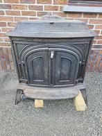 gietijzeren hout of kolen kachel, Huis en Inrichting, Kachels, Ophalen, Gebruikt, Houtkachel, Vrijstaand