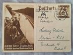 Carte postale allemande ww2 Führer autoroute 1933, Ophalen of Verzenden, Landmacht, Overige typen