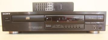 Sony CDP-391 CD-Speler / Afstandsbediening / Made In France beschikbaar voor biedingen