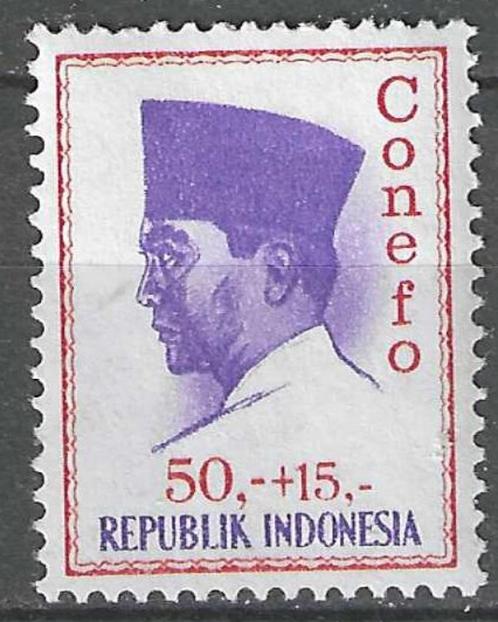 Indonesie 1965 - Yvert 423 - President Sukarno (PF), Postzegels en Munten, Postzegels | Azië, Postfris, Verzenden
