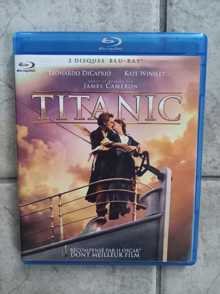 2 blu ray Titanic James Cameron état neuf ( drame ), Cd's en Dvd's, Blu-ray, Zo goed als nieuw, Drama, Ophalen of Verzenden