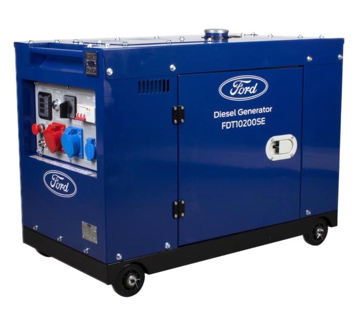 Générateur diesel Ford, Bricolage & Construction, Générateurs, Neuf, Huile diesel, 5 à 10 kVA, Démarrage électrique, Enlèvement
